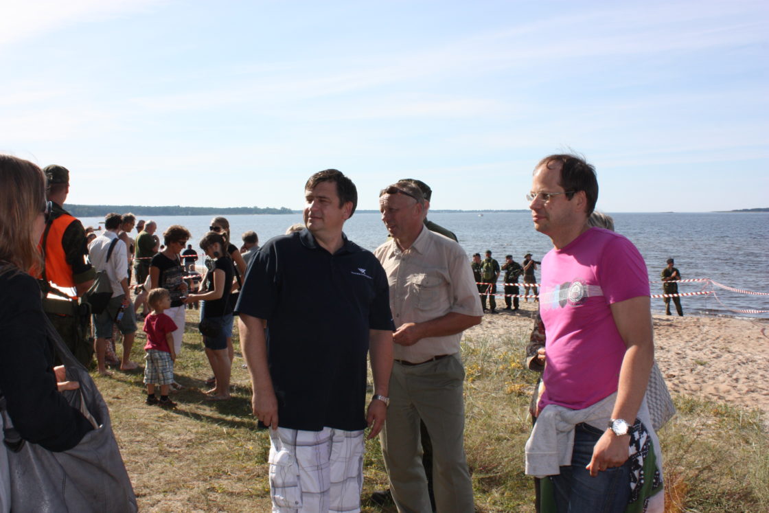 Riigikaitsekomisjon külastas Erna retke 3. augustil 2011